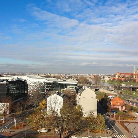 Apartament W Budynku Nad Wisla, Barska 69 Kraków Eksteriør billede