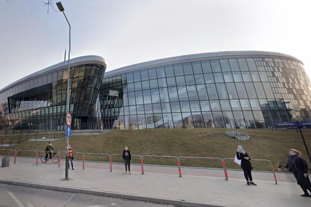 Apartament W Budynku Nad Wisla, Barska 69 Kraków Eksteriør billede