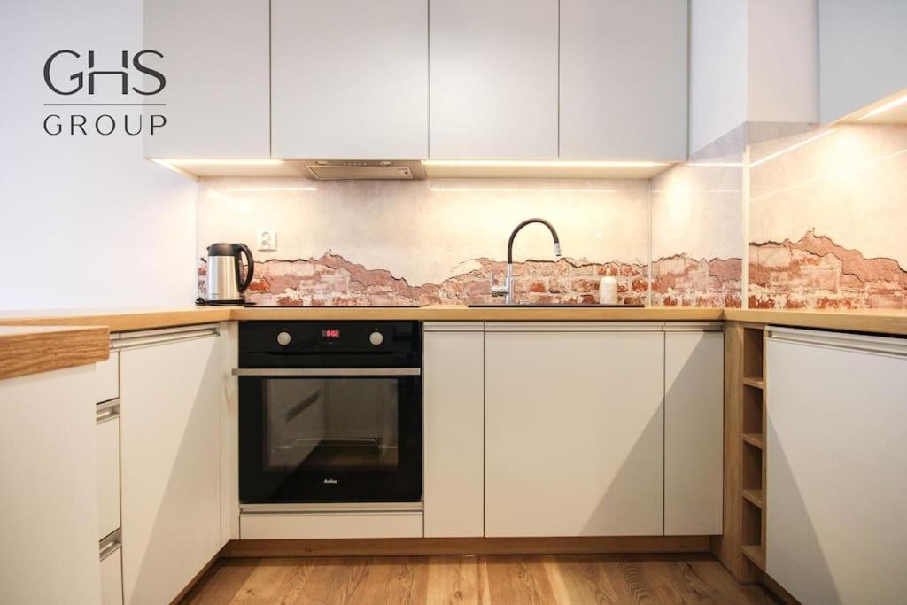 Apartament W Budynku Nad Wisla, Barska 69 Kraków Eksteriør billede